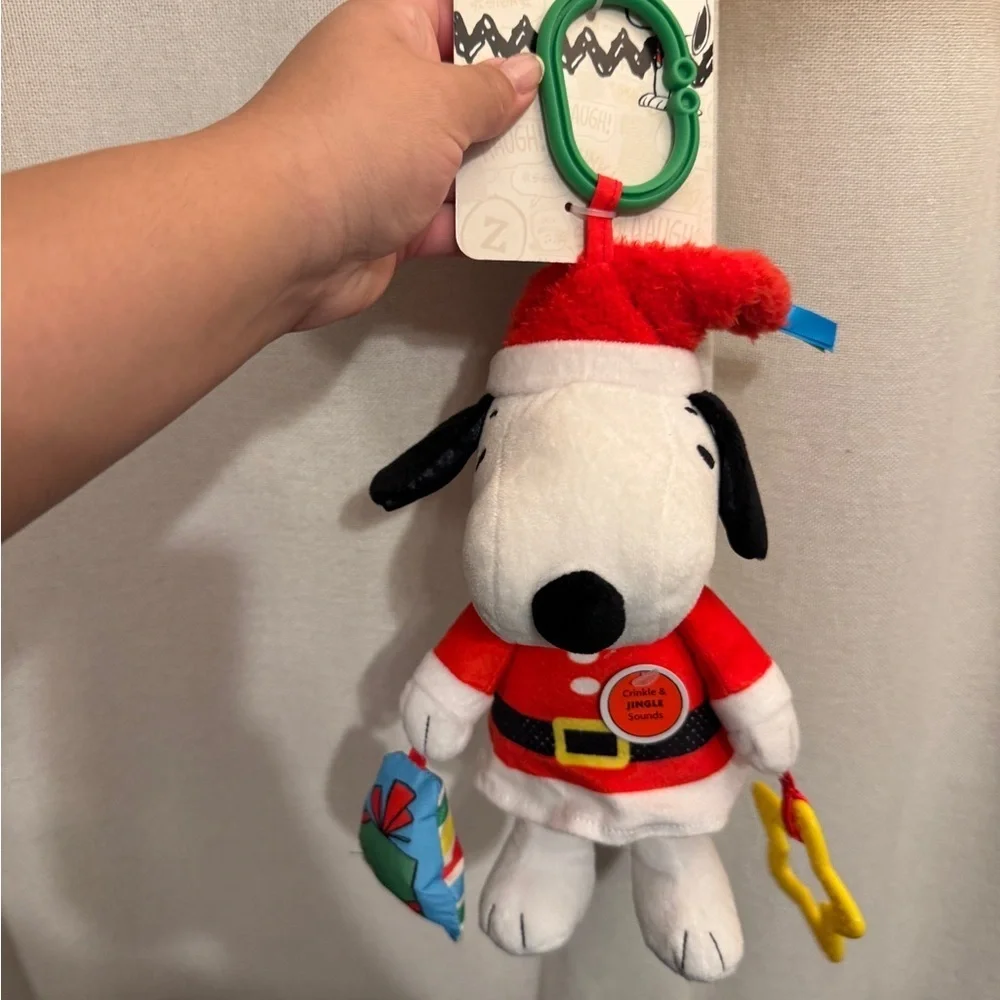 Snoopy Christmas baby toy